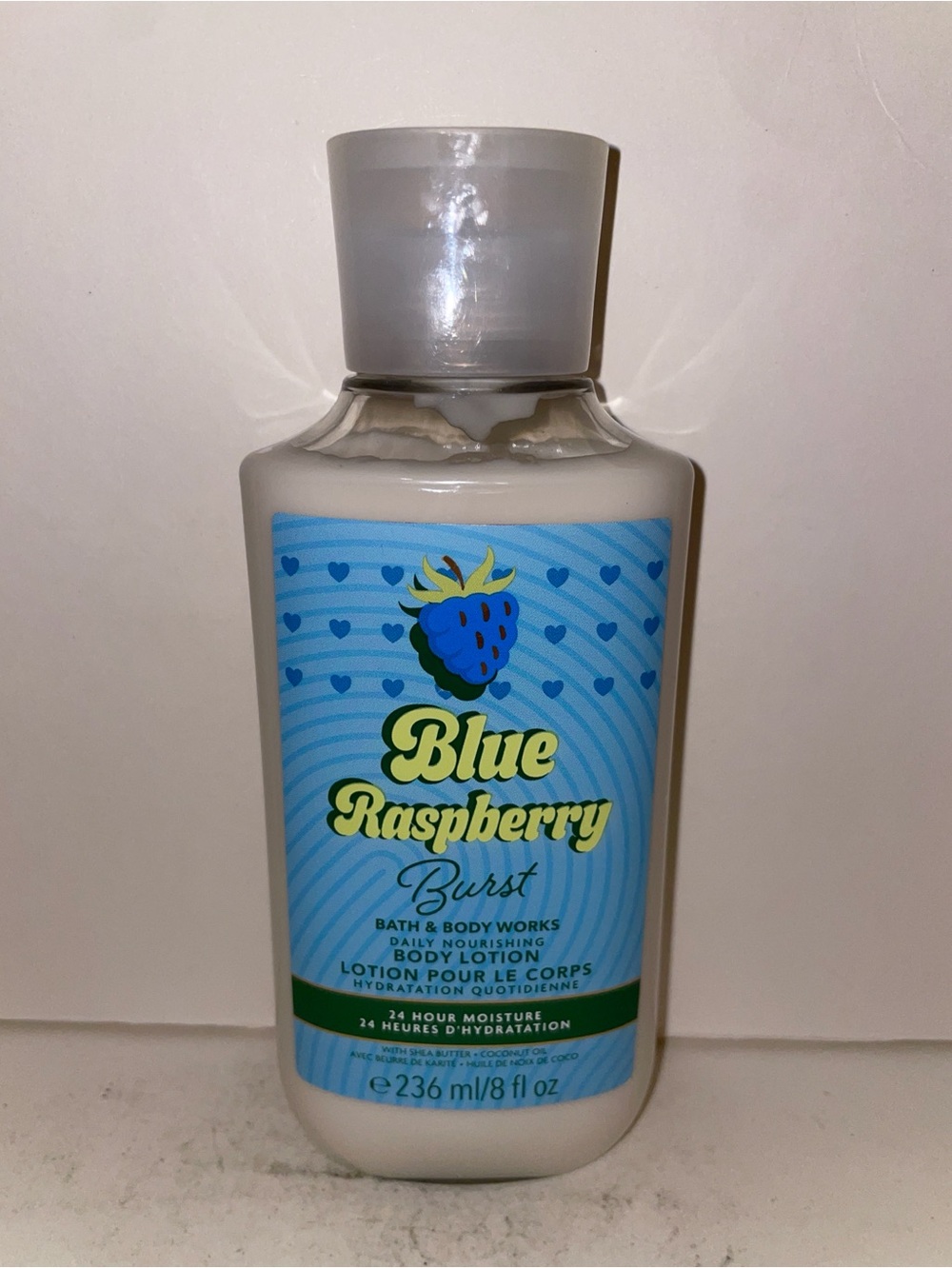 Bath & Body Works Blue Raspberry Burst Body Lotion 8oz Discontinued New